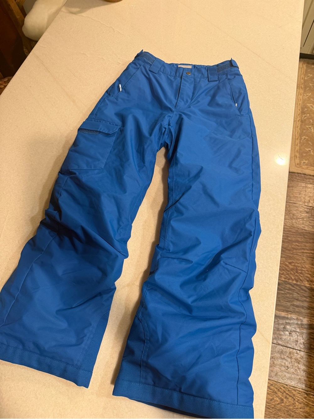 Columbia Blue Men's Cargo Snow Pants